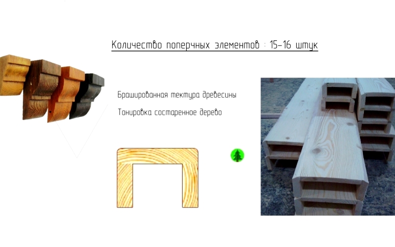 дизайн проект деревянных фальш балок