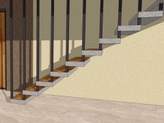 дизайн консольной лестницы