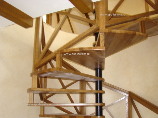 изготовление и установка винтовой лестницы