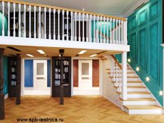 проект металлической лестницы на балкон внутри дома