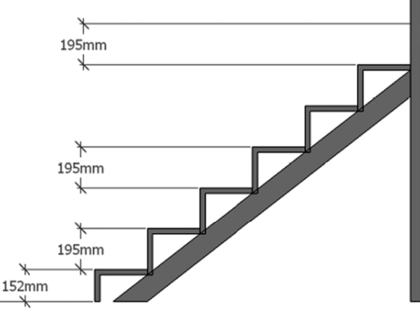 чертежи лестницы из металла на 2 этаж