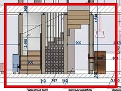 проект дома и чертежи лестницы